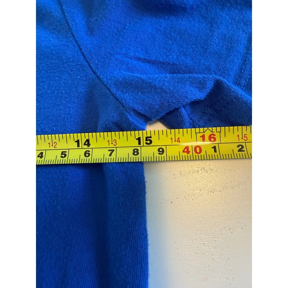 Cat & Jack Kids Blue I Love U Alphabet Graphic T-Shirt Size M 8/10